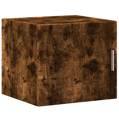 Wandkast 45x42,5x40 cm bewerkt hout gerookt eikenkleurig - AllerleiShop