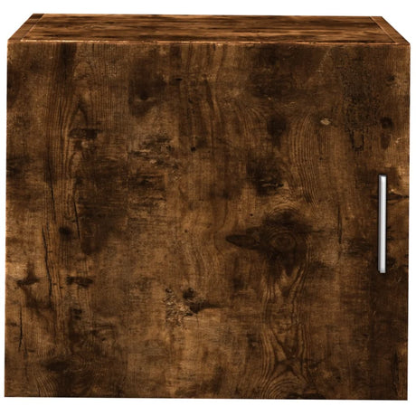 Wandkast 45x42,5x40 cm bewerkt hout gerookt eikenkleurig - AllerleiShop