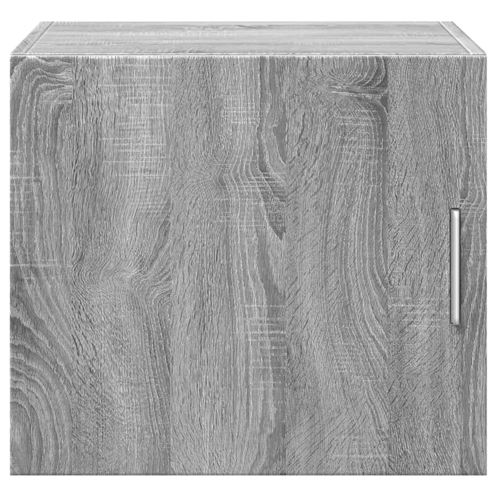 Wandkast 45x42,5x40 cm bewerkt hout grijs sonoma eikenkleurig - AllerleiShop