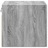 Wandkast 45x42,5x40 cm bewerkt hout grijs sonoma eikenkleurig - AllerleiShop