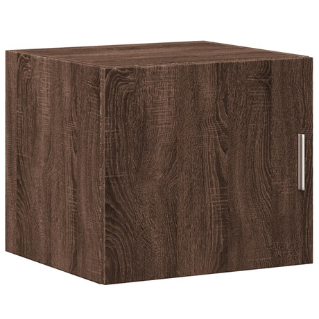 Wandkast 45x42,5x40 cm bewerkt hout bruin eikenkleurig - AllerleiShop