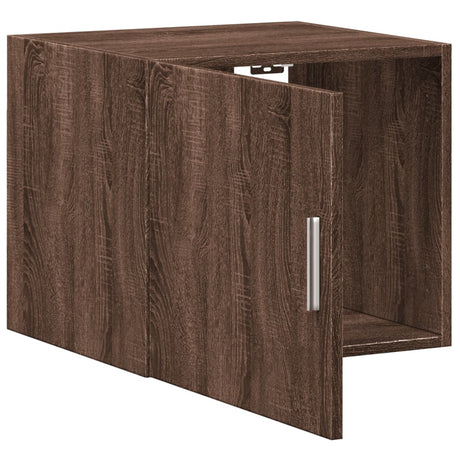 Wandkast 45x42,5x40 cm bewerkt hout bruin eikenkleurig - AllerleiShop