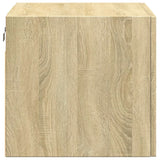 Wandkast 50x42,5x40 cm bewerkt hout sonoma eikenkleurig - AllerleiShop