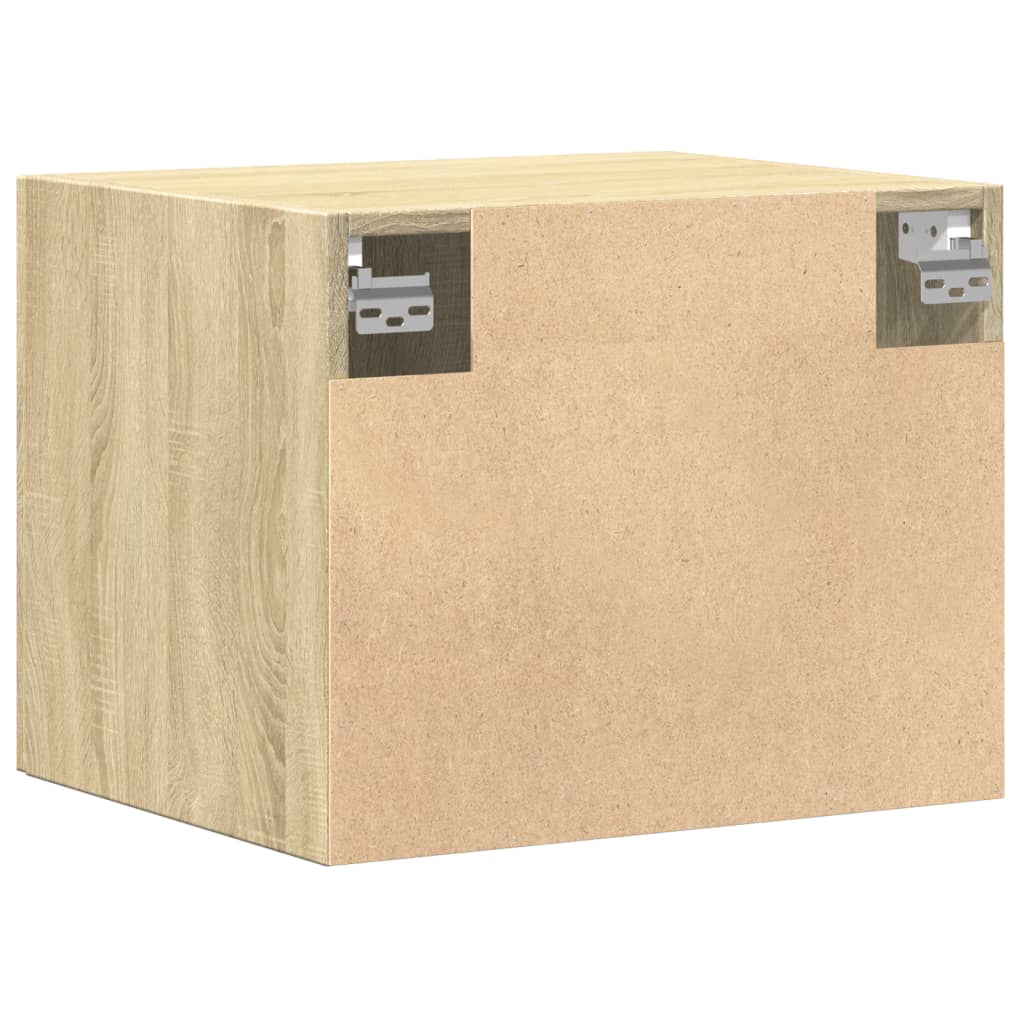 Wandkast 50x42,5x40 cm bewerkt hout sonoma eikenkleurig - AllerleiShop