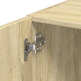 Wandkast 50x42,5x40 cm bewerkt hout sonoma eikenkleurig - AllerleiShop