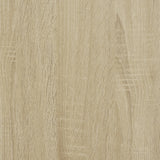 Wandkast 50x42,5x40 cm bewerkt hout sonoma eikenkleurig - AllerleiShop