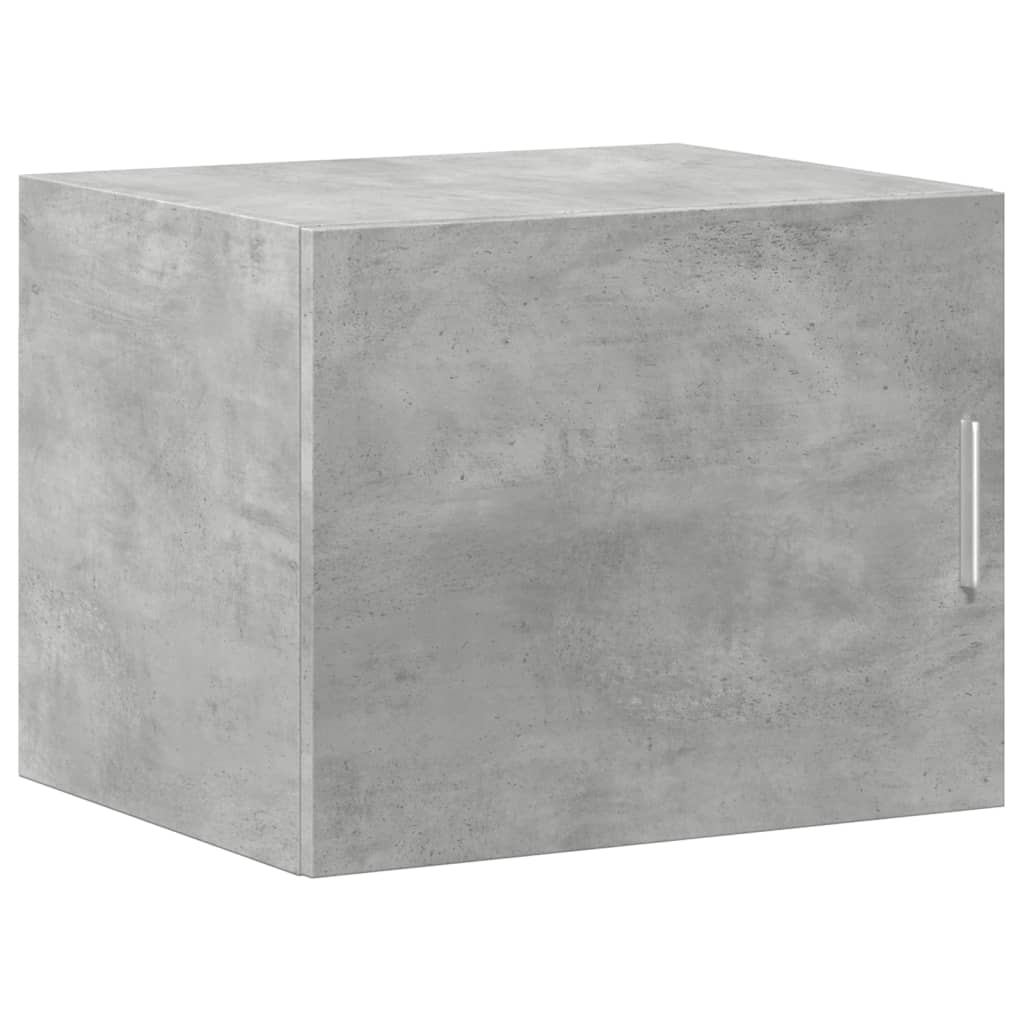 Wandkast 50x42,5x40 cm bewerkt hout betongrijs - AllerleiShop