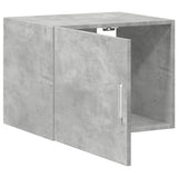 Wandkast 50x42,5x40 cm bewerkt hout betongrijs - AllerleiShop