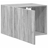 Wandkast 50x42,5x40 cm bewerkt hout grijs sonoma - AllerleiShop