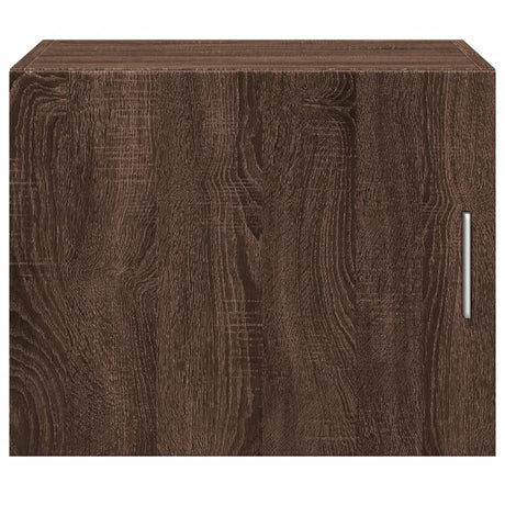 Wandkast 50x42,5x40 cm bewerkt hout bruin eikenkleur - AllerleiShop