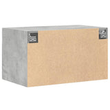 Wandkast 70x42,5x40 cm bewerkt hout betongrijs - AllerleiShop