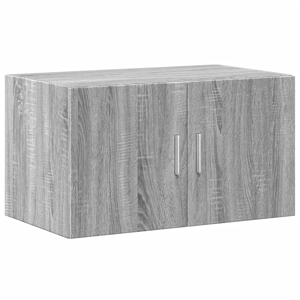 Wandkast 70x42,5x40 cm bewerkt hout grijs sonoma - AllerleiShop