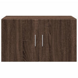 Wandkast 70x42,5x40 cm bewerkt hout bruin eikenkleur - AllerleiShop