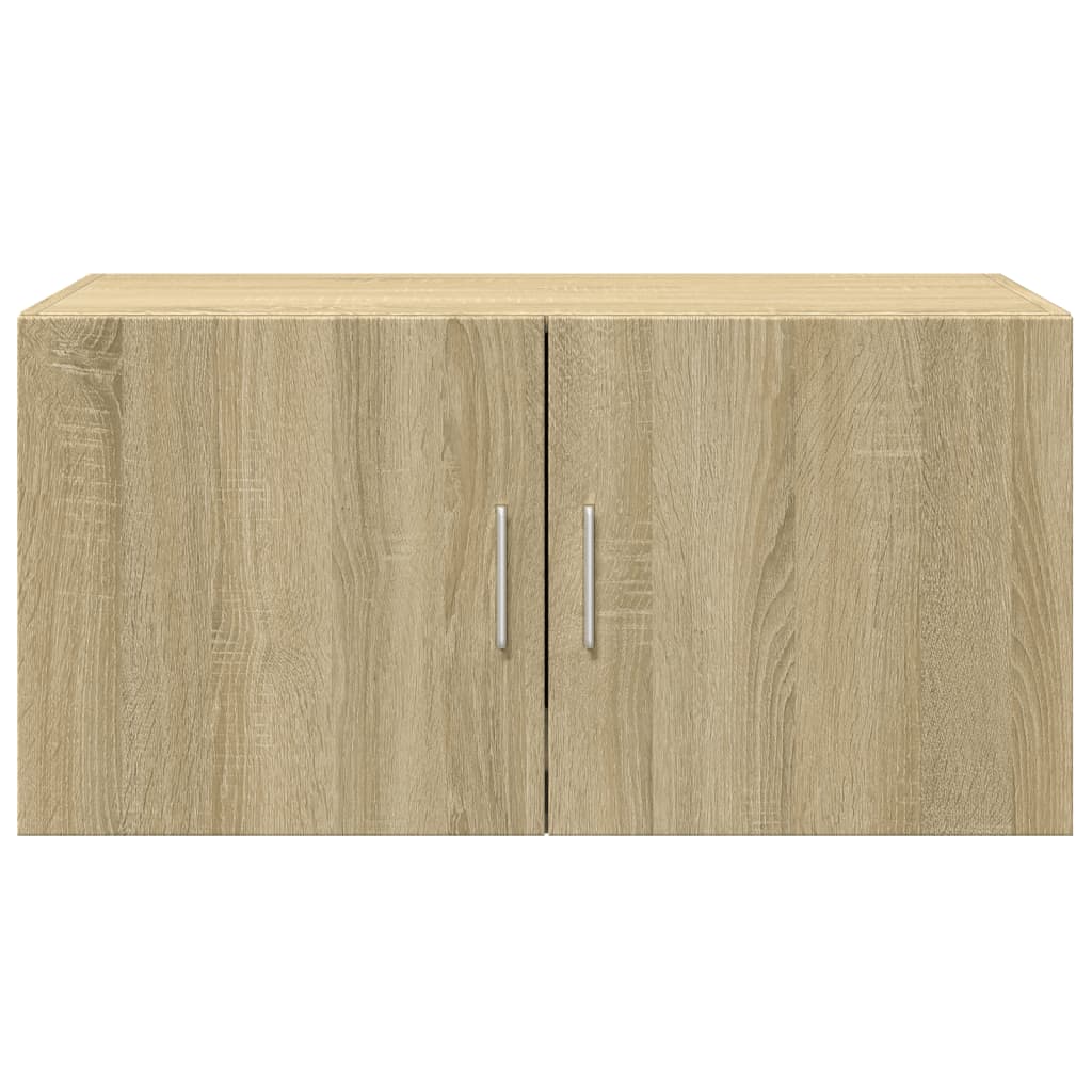 Wandkast 80x42,5x40 cm bewerkt hout sonoma eikenkleurig - AllerleiShop