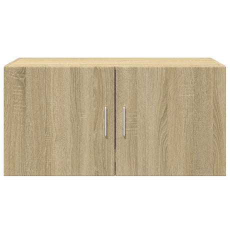 Wandkast 80x42,5x40 cm bewerkt hout sonoma eikenkleurig - AllerleiShop