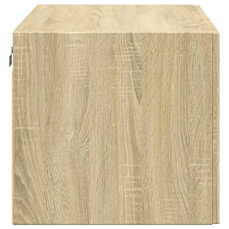 Wandkast 80x42,5x40 cm bewerkt hout sonoma eikenkleurig - AllerleiShop