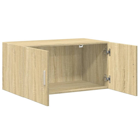 Wandkast 80x42,5x40 cm bewerkt hout sonoma eikenkleurig - AllerleiShop