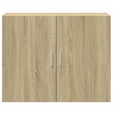 Wandkast 80x42,5x64 cm bewerkt hout sonoma eikenkleurig - AllerleiShop