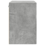 Wandkast 80x42,5x64 cm bewerkt hout betongrijs - AllerleiShop