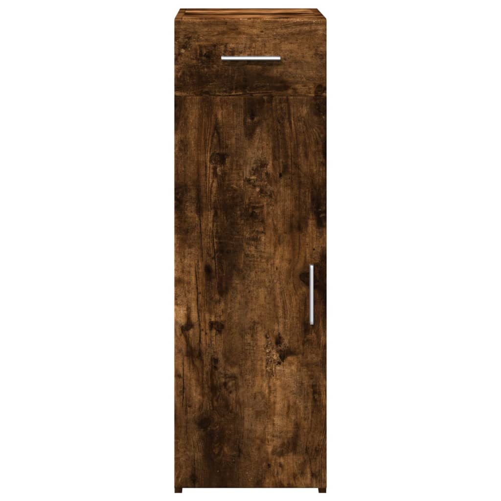 Dressoir 30x42,5x93 cm bewerkt hout gerookt eikenkleurig - AllerleiShop