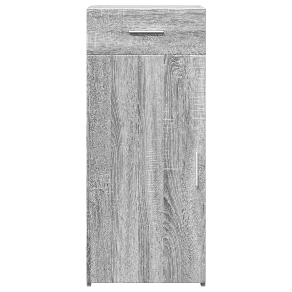 Dressoir 40x42,5x93 cm bewerkt hout grijs sonoma eikenkleur - AllerleiShop