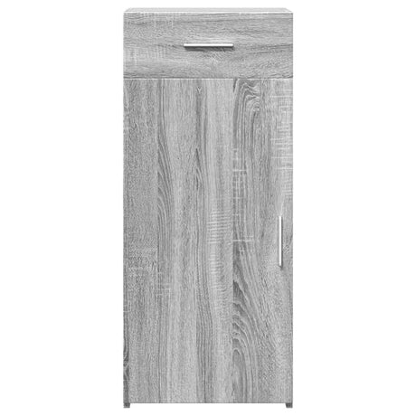 Dressoir 40x42,5x93 cm bewerkt hout grijs sonoma eikenkleur - AllerleiShop