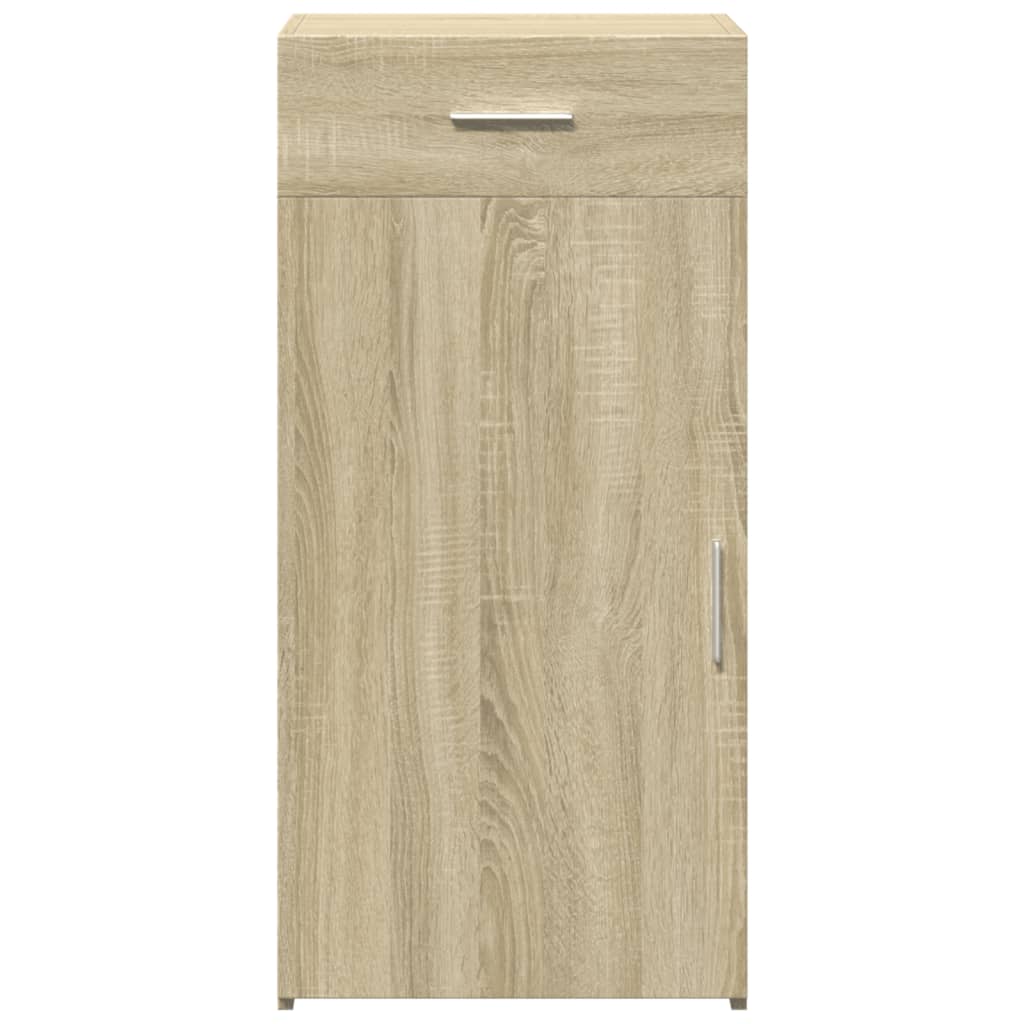 Dressoir 45x42,5x93 cm bewerkt hout sonoma eikenkleurig - AllerleiShop