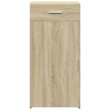 Dressoir 45x42,5x93 cm bewerkt hout sonoma eikenkleurig - AllerleiShop