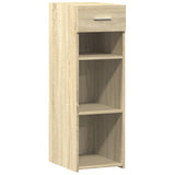 Dressoir 30x42,5x93 cm bewerkt hout sonoma eikenkleurig - AllerleiShop