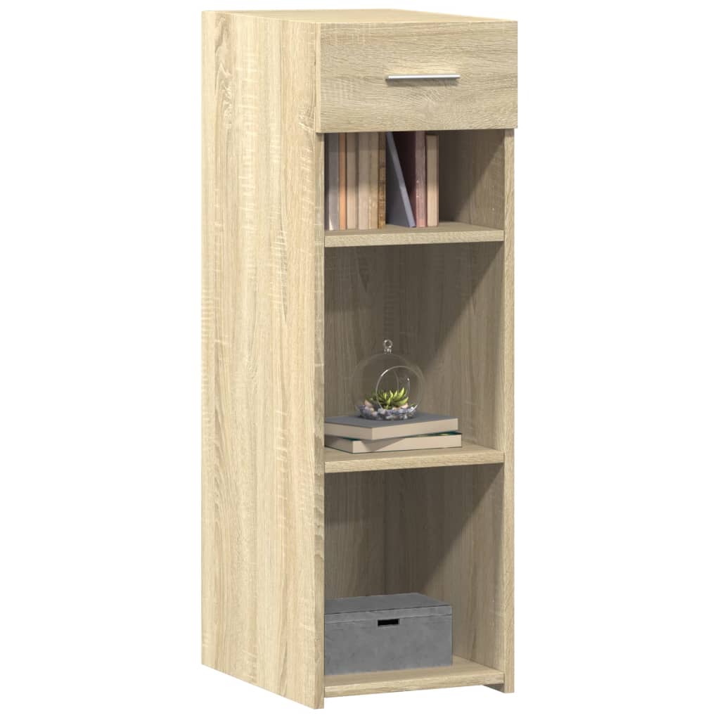 Dressoir 30x42,5x93 cm bewerkt hout sonoma eikenkleurig - AllerleiShop