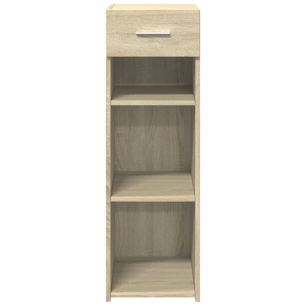 Dressoir 30x42,5x93 cm bewerkt hout sonoma eikenkleurig - AllerleiShop