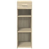 Dressoir 30x42,5x93 cm bewerkt hout sonoma eikenkleurig - AllerleiShop