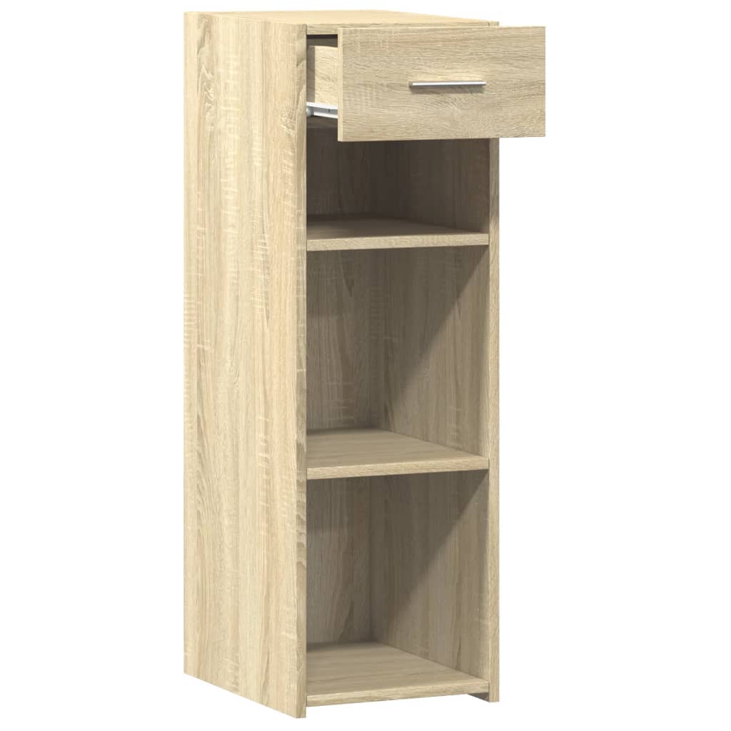 Dressoir 30x42,5x93 cm bewerkt hout sonoma eikenkleurig - AllerleiShop