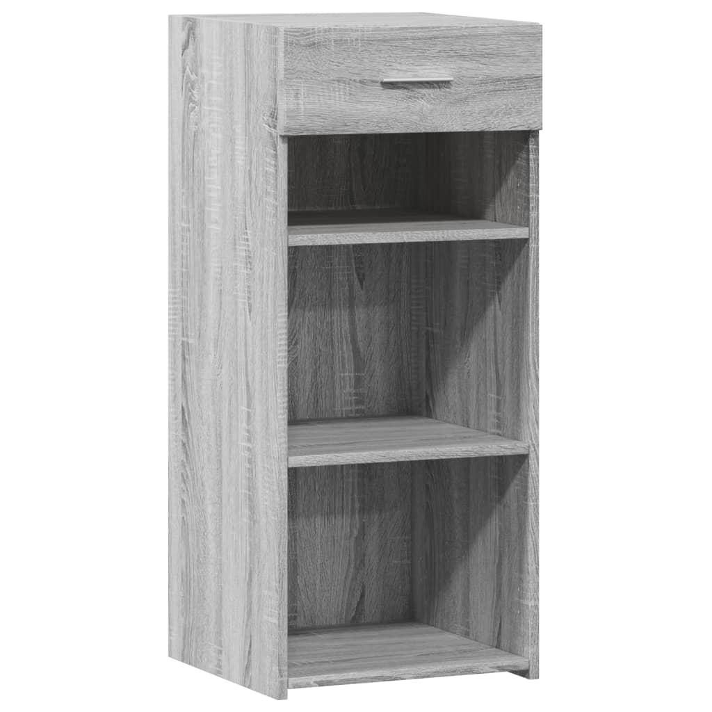 Dressoir 40x42,5x93 cm bewerkt hout grijs sonoma eikenkleur - AllerleiShop