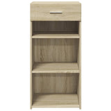 Dressoir 45x42,5x93 cm bewerkt hout sonoma eikenkleurig - AllerleiShop