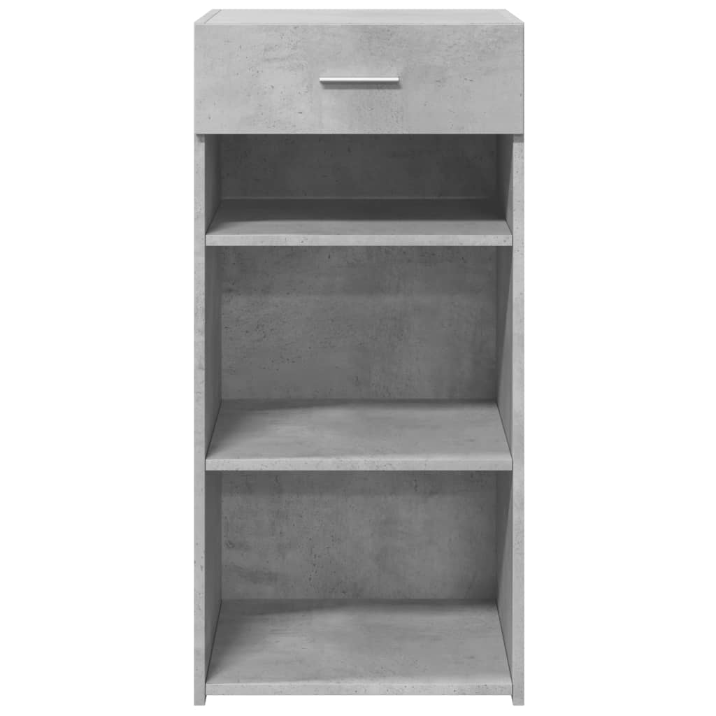 Dressoir 45x42,5x93 cm bewerkt hout betongrijs - AllerleiShop