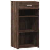 Dressoir 45x42,5x93 cm bewerkt hout bruin eikenkleur - AllerleiShop