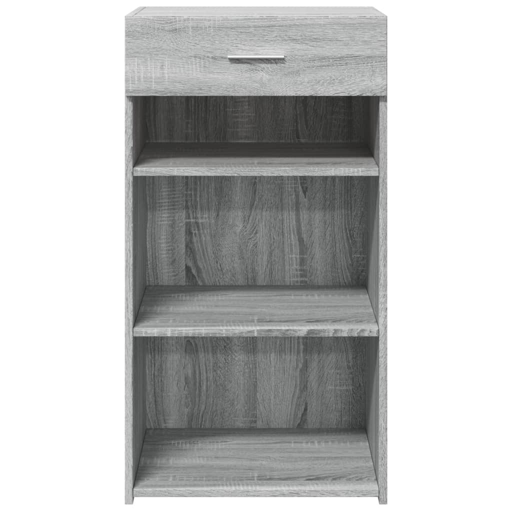 Dressoir 50x42,5x93 cm bewerkt hout grijs sonoma eikenkleurig - AllerleiShop