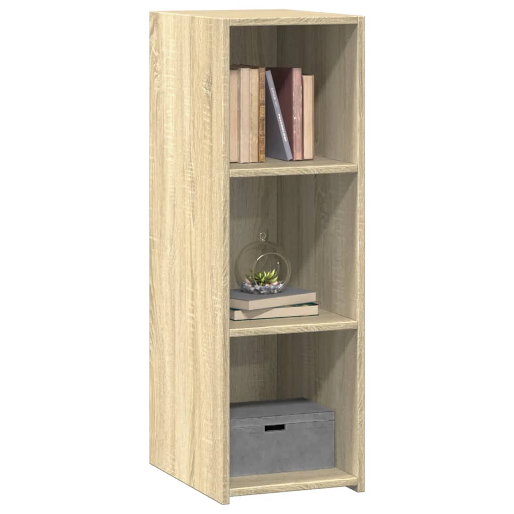 Dressoir 30x41x93 cm bewerkt hout sonoma eikenkleurig - AllerleiShop