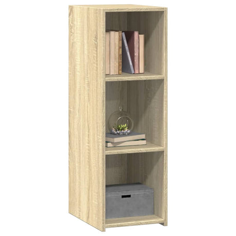 Dressoir 30x41x93 cm bewerkt hout sonoma eikenkleurig - AllerleiShop