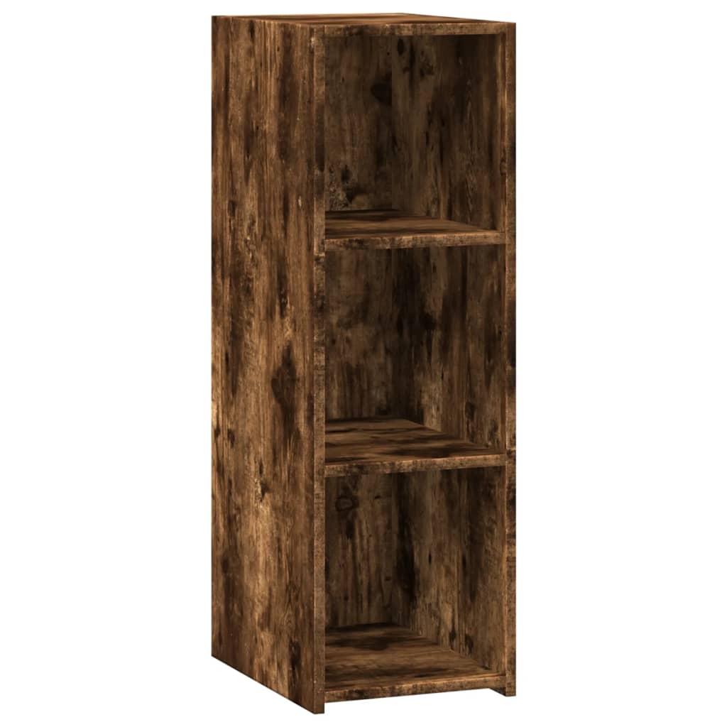 Dressoir 30x41x93 cm bewerkt hout gerookt eikenkleurig - AllerleiShop