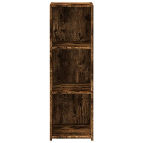 Dressoir 30x41x93 cm bewerkt hout gerookt eikenkleurig - AllerleiShop