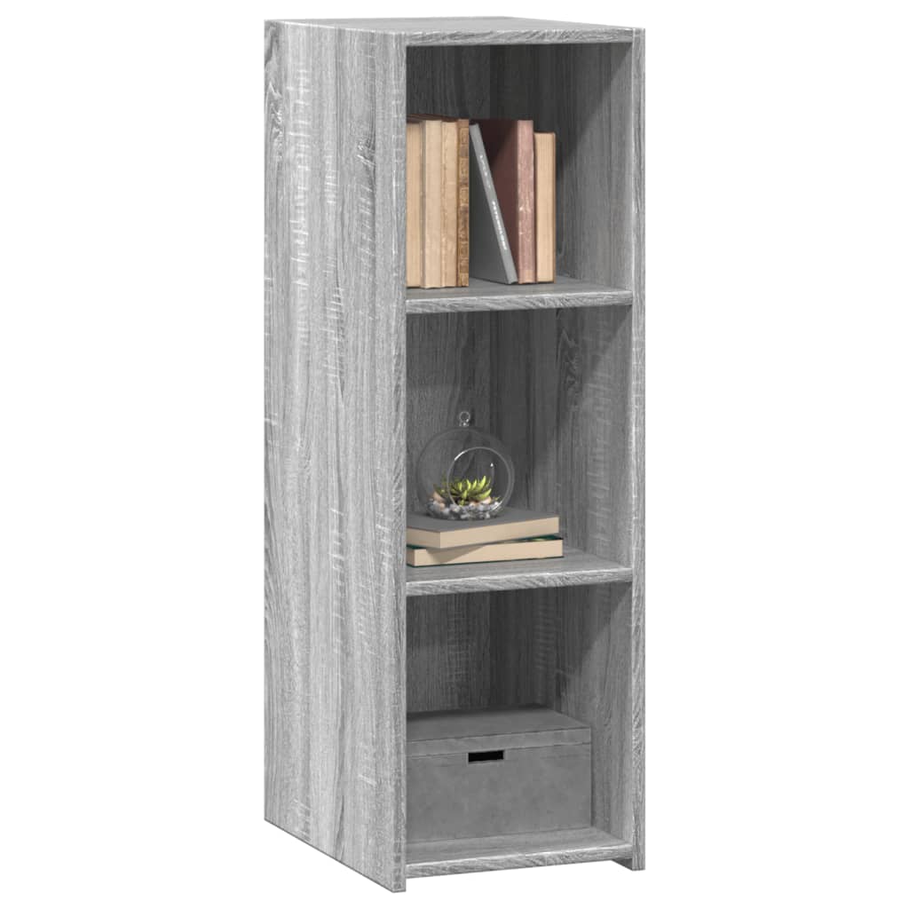 Dressoir 30x41x93 cm bewerkt hout grijs sonoma eikenkleurig - AllerleiShop