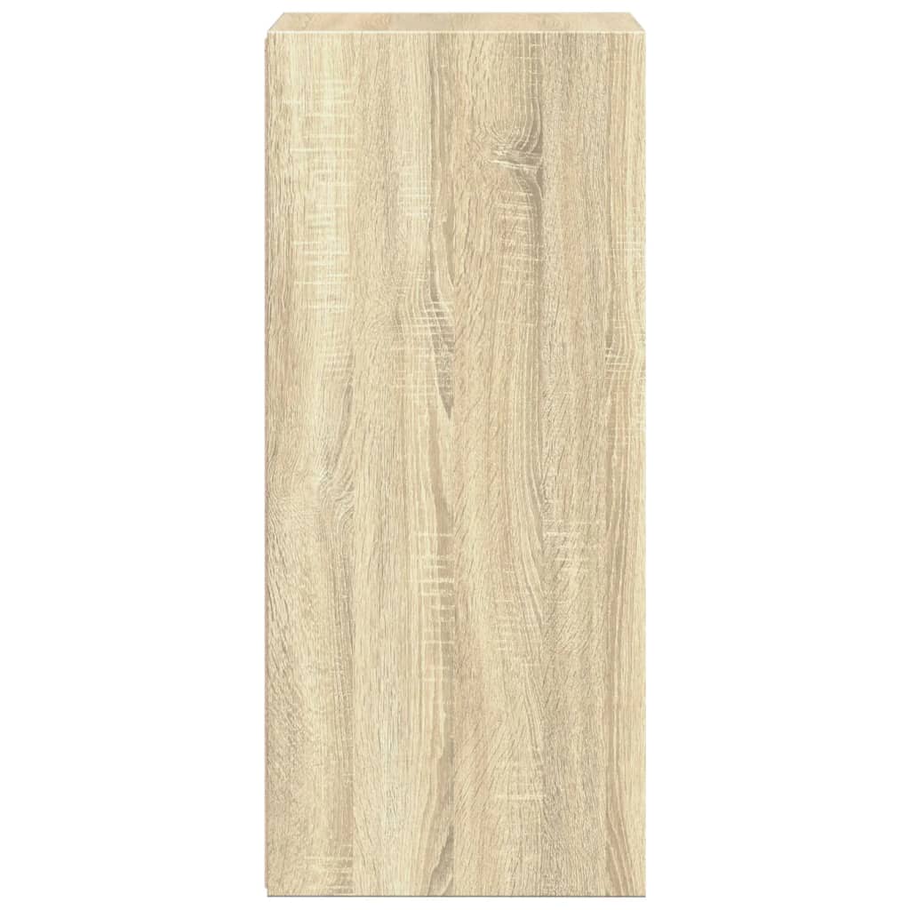 Dressoir 40x41x93 cm bewerkt hout sonoma eikenkleurig - AllerleiShop