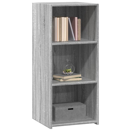 Dressoir 40x41x93 cm bewerkt hout grijs sonoma eikenkleurig - AllerleiShop