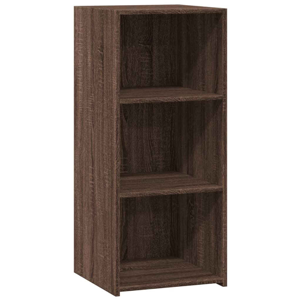 Dressoir 40x41x93 cm bewerkt hout bruin eikenkleur - AllerleiShop