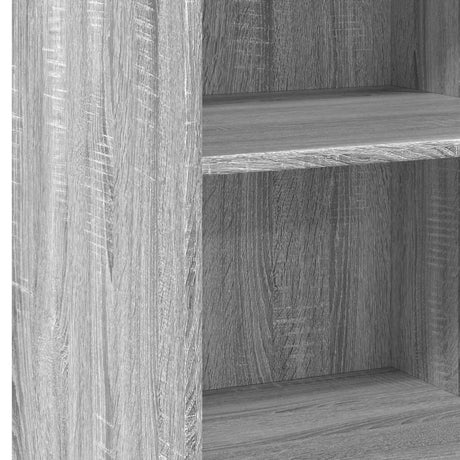 Dressoir 45x41x93 cm bewerkt hout grijs sonoma eikenkleurig - AllerleiShop