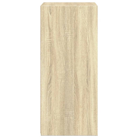 Dressoir 50x41x93 cm bewerkt hout sonoma eikenkleurig - AllerleiShop