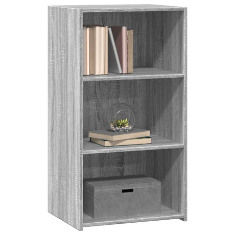 Dressoir 50x41x93 cm bewerkt hout grijs sonoma eikenkleurig - AllerleiShop