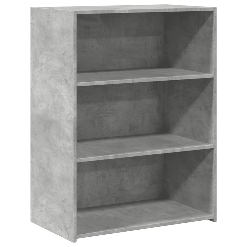 Dressoir 70x41x93 cm bewerkt hout betongrijs - AllerleiShop